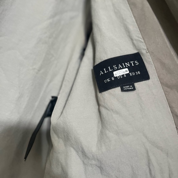 All Saints Gray Blazer - Picture 3 of 4